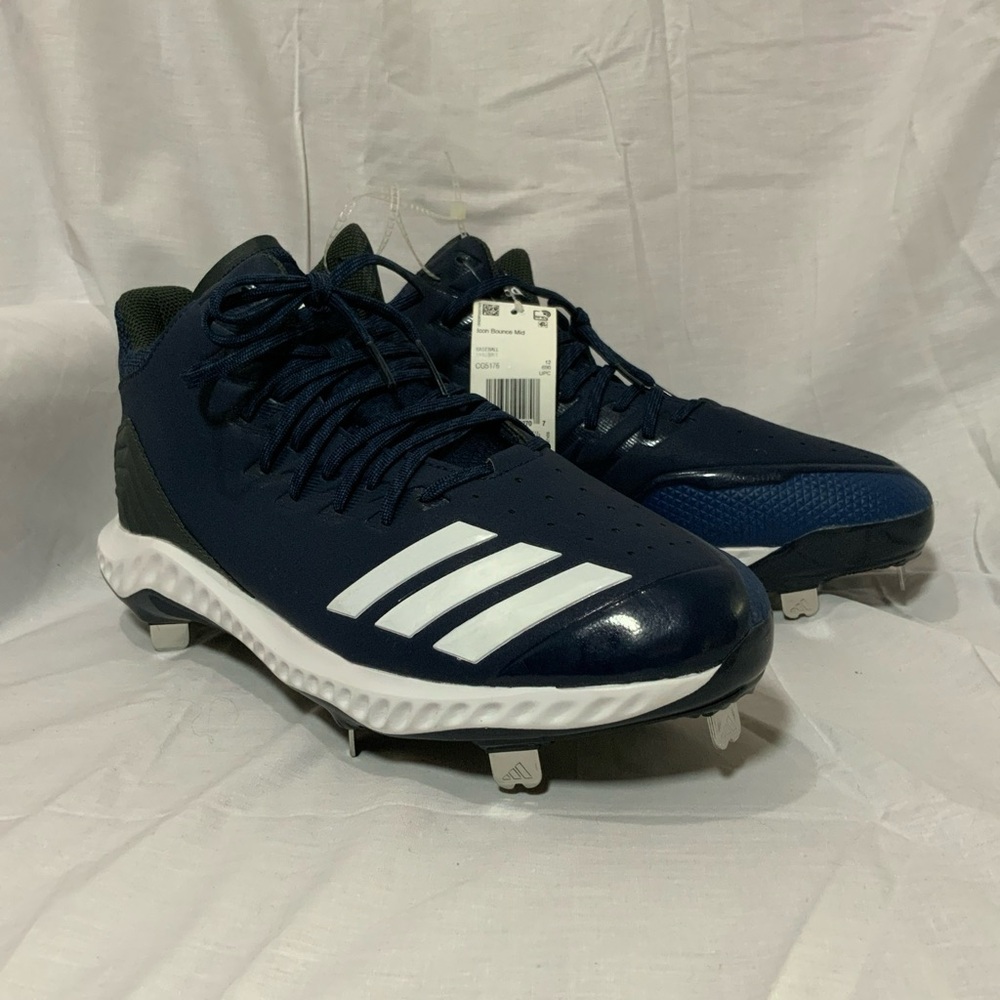 NEW! Adidas Jumpstar Blue and Black  Track and Field Cleats Size 12.5